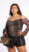 Top Dayana de Animal Print