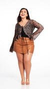 Bolero Oriana Animal Print